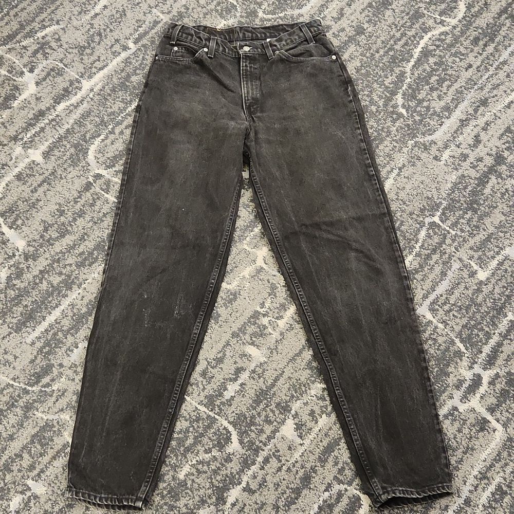 Vintage 1995 Levi's 560 Loose Fit Tappered Leg Orange Tab Denim Jeans 33 x 34